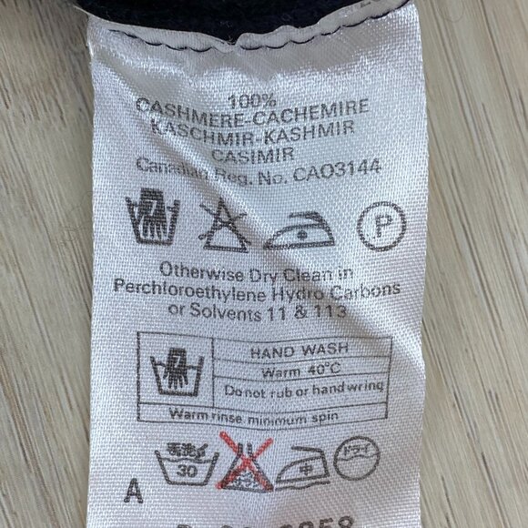 jaeger Cashmere V Neck Colour Block Retro Sweater Sz S - Picture 5 of 9